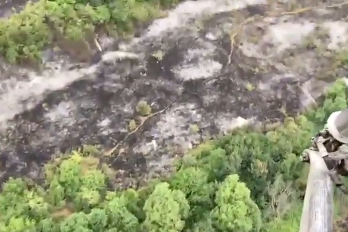 Fire hit Edilli village of Khojavand