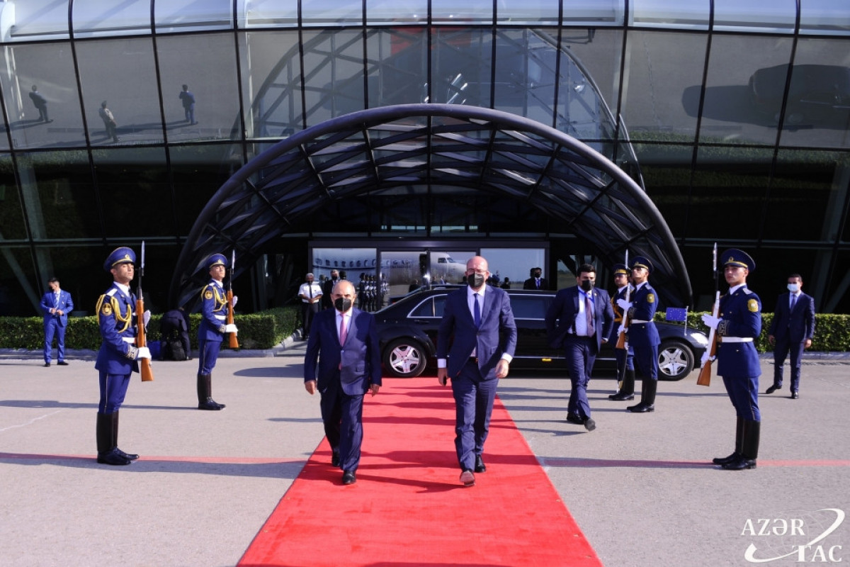EC PresidentCharles Michel ends Azerbaijan visit
