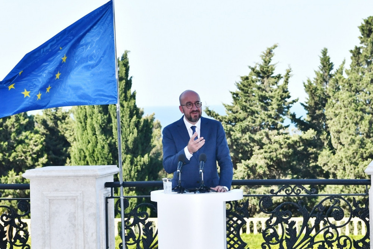President of the European Council Charles Michel