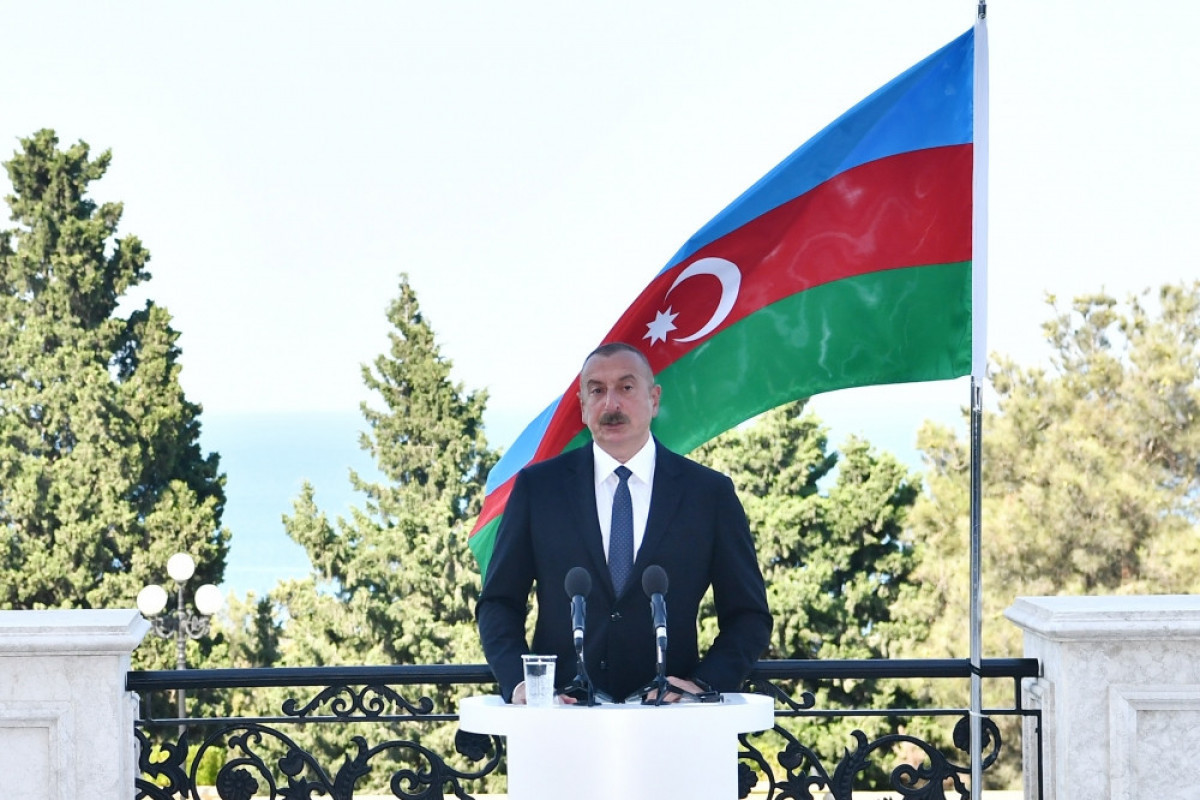 Azerbaijani President Ilham Aliyev