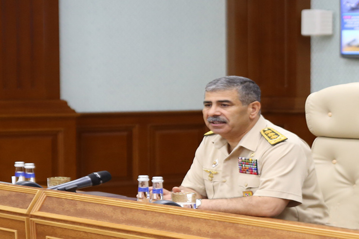 Azerbaijani Minister of Defence Zakir Hasanov