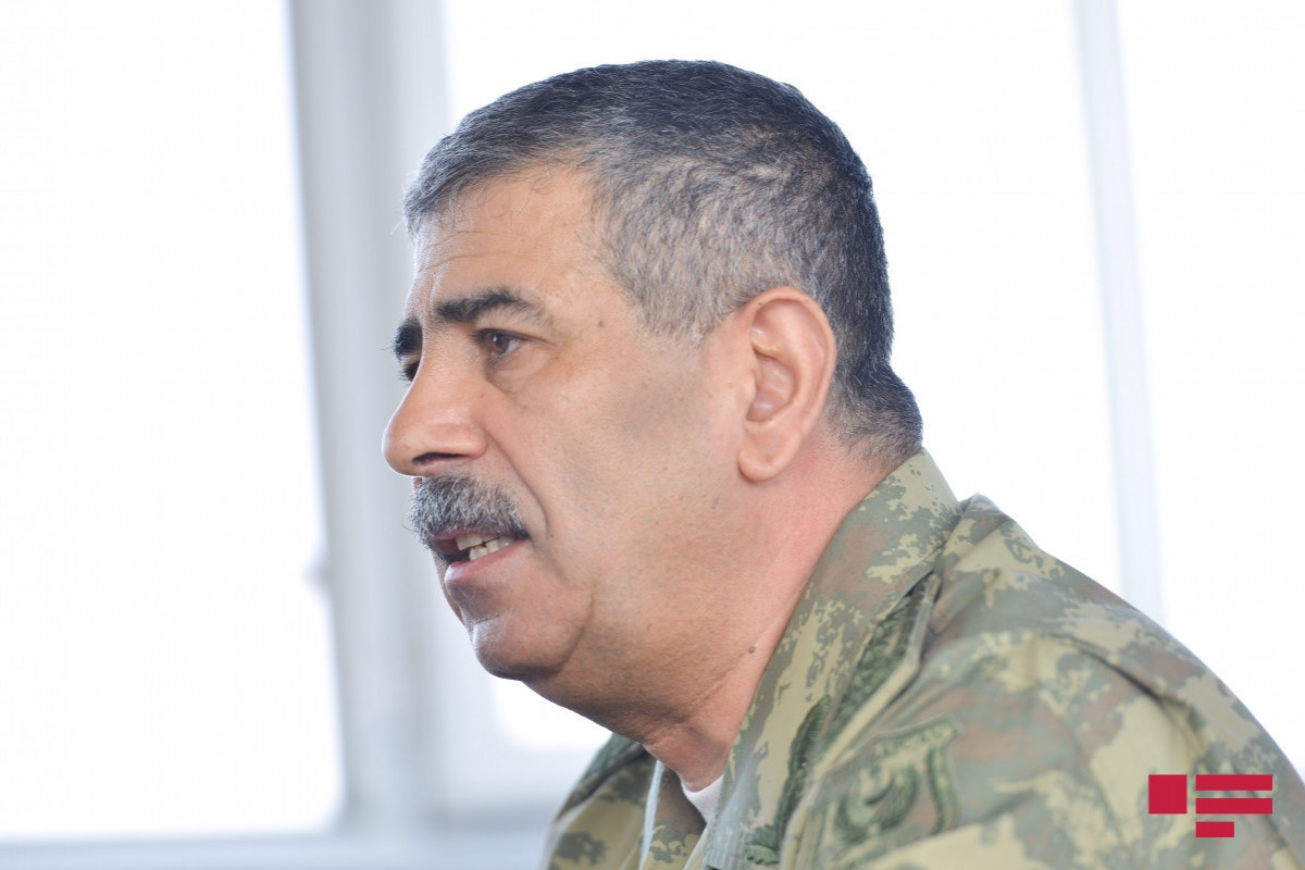 Azerbaijan's Defence Minister Zakir Hasanov