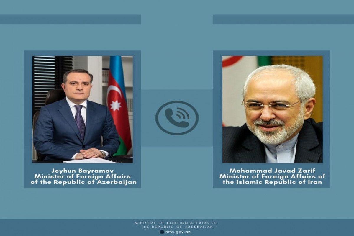 Jeyhun Bayramov and Javad Zarif