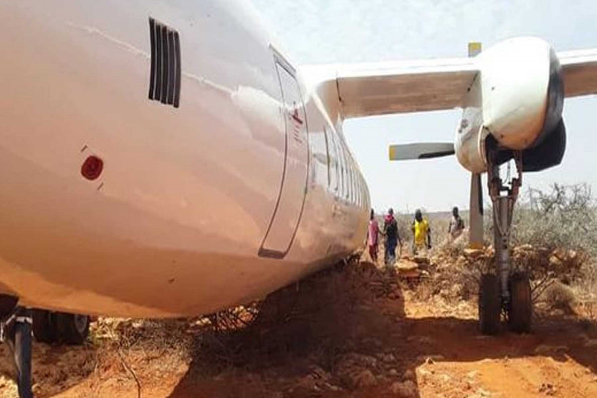 Passenger plane with 45 passengers on board from Nairobi crash lands in Somalia