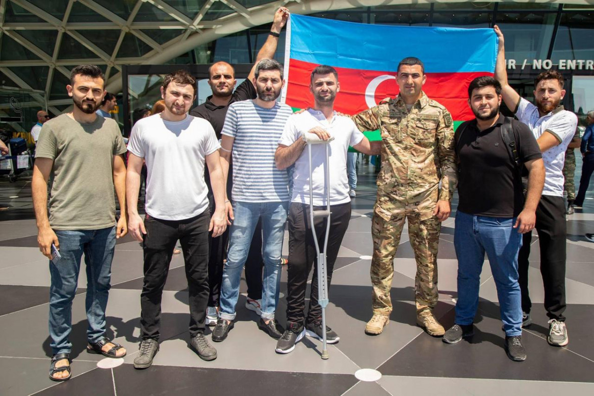 Six more veterans sent to Turkey recovered and returned motherland