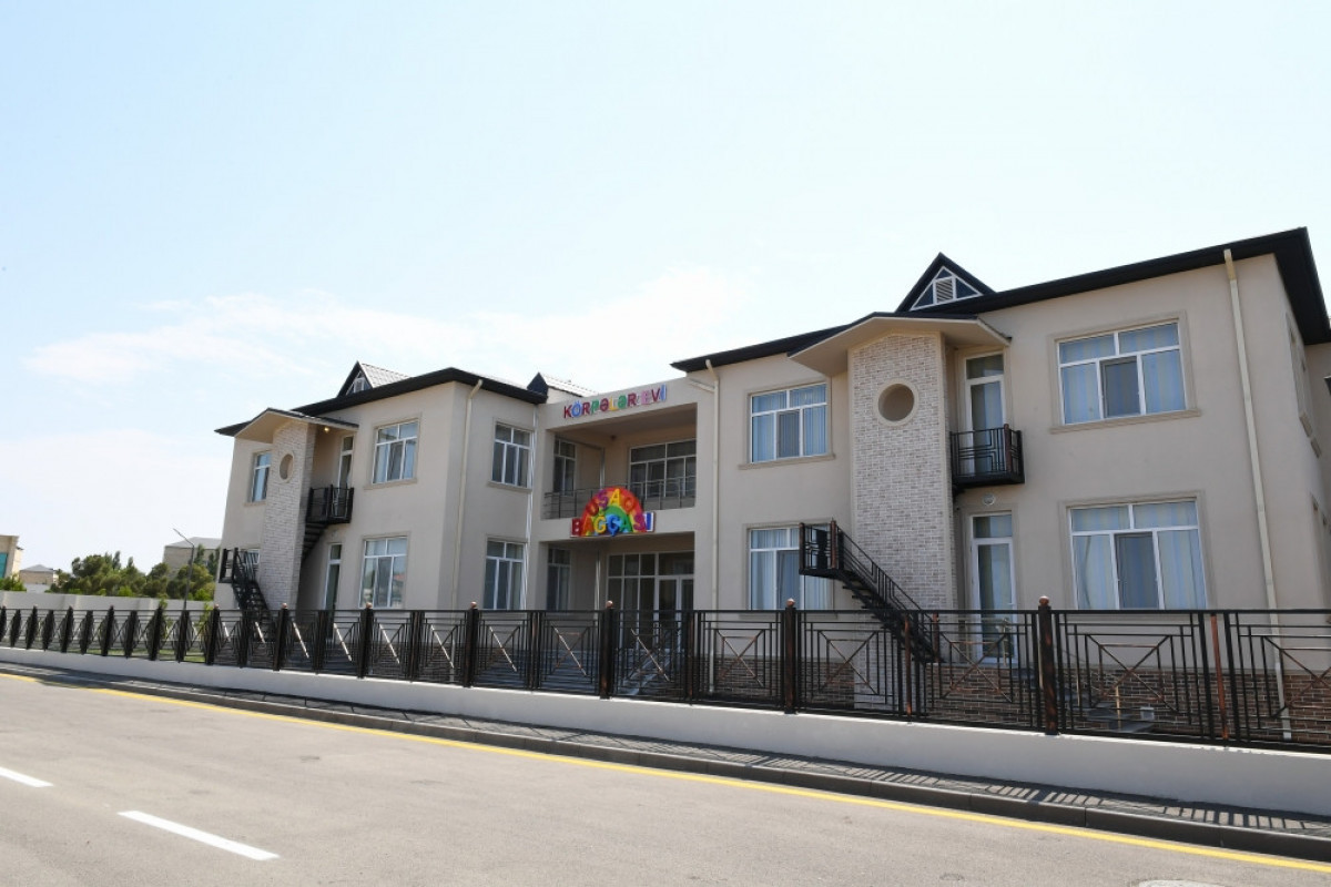 200-seat orphanage-kindergarten opened in Naftalan city