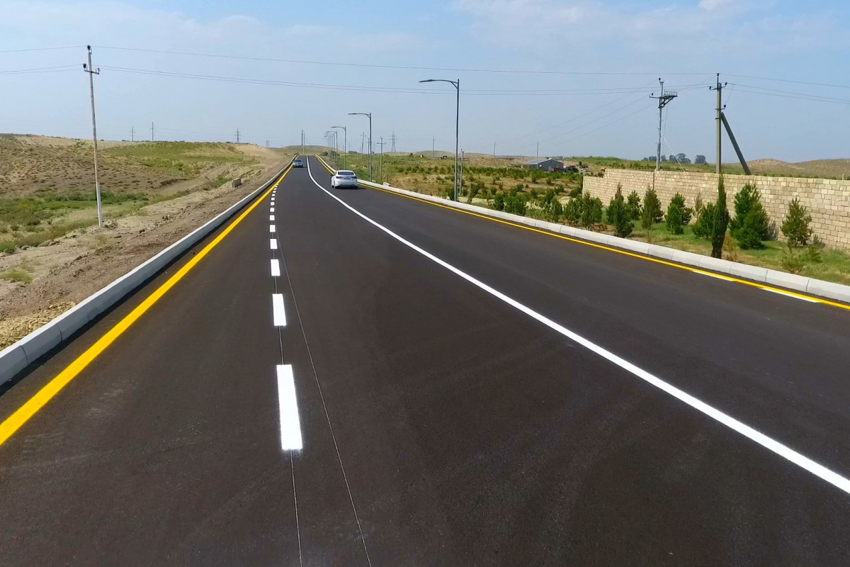 Alirzali-Khan Garvand-Safikurd-Tapgaragoyunlu highway in Goranboy