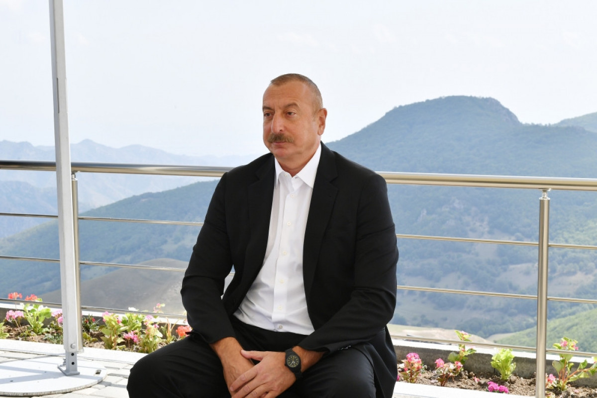 President Ilham Aliyev: "Our victory destroyed all ideological pillars of Armenia"