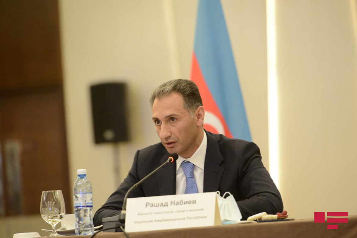Azerbaijani Minister of Transport, Communications and High Technologies Rashad Nabiyev