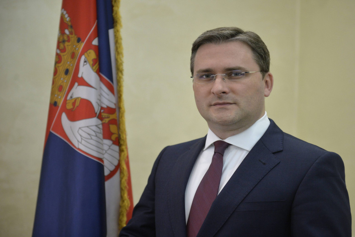 Serbian Foreign Minister Nikola Selakovic