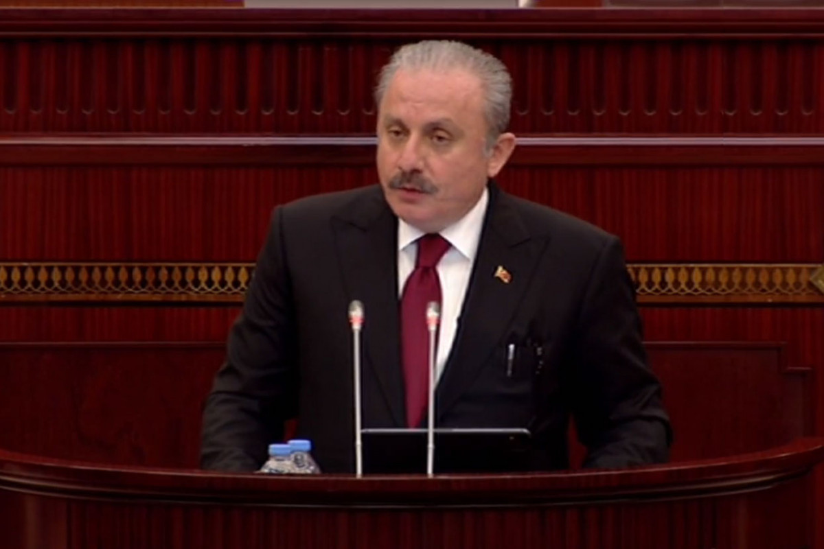 Speaker of the Turkish Grand National Assembly Mustafa Shentop