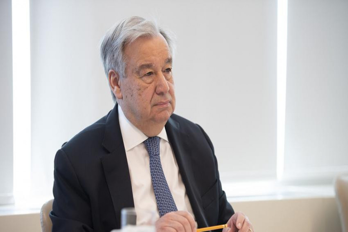 United Nations Secretary General Antonio Guterres