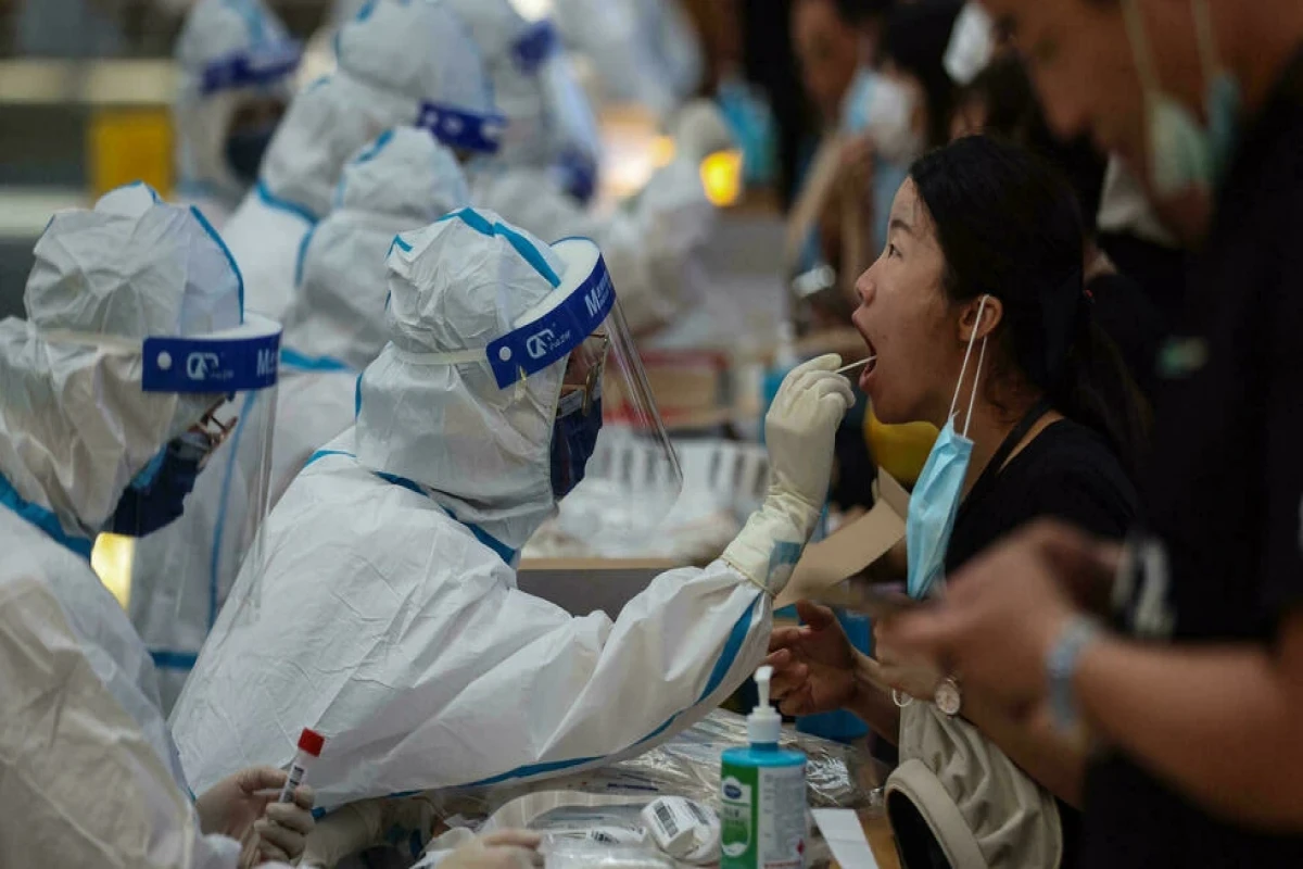 China reports 76 virus cases, highest daily rise since January