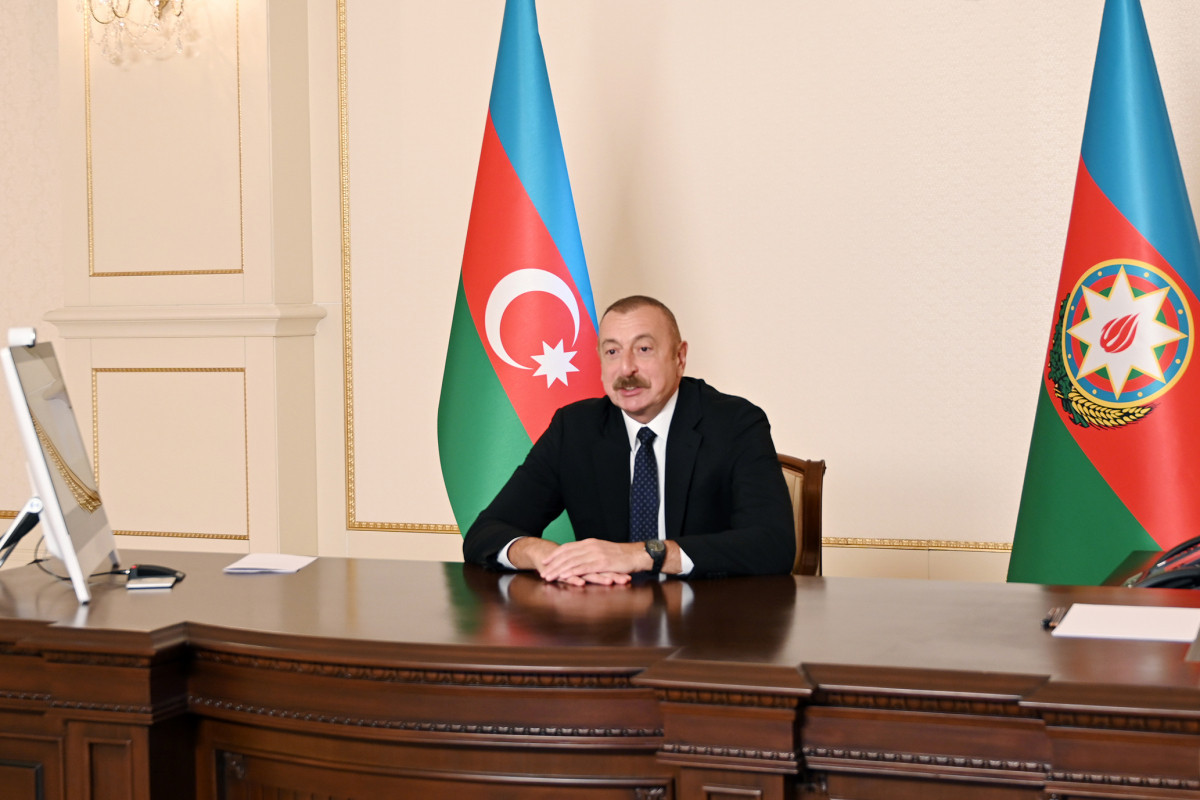 Azerbaijani President Ilham Aliyev