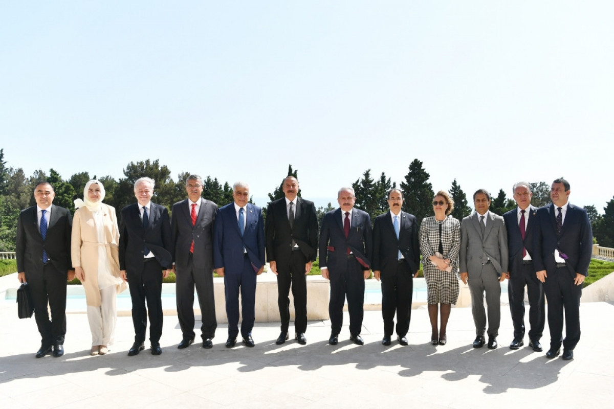 President Ilham Aliyev received delegation led by Speaker of Grand National Assembly of Turkey-UPDATED 