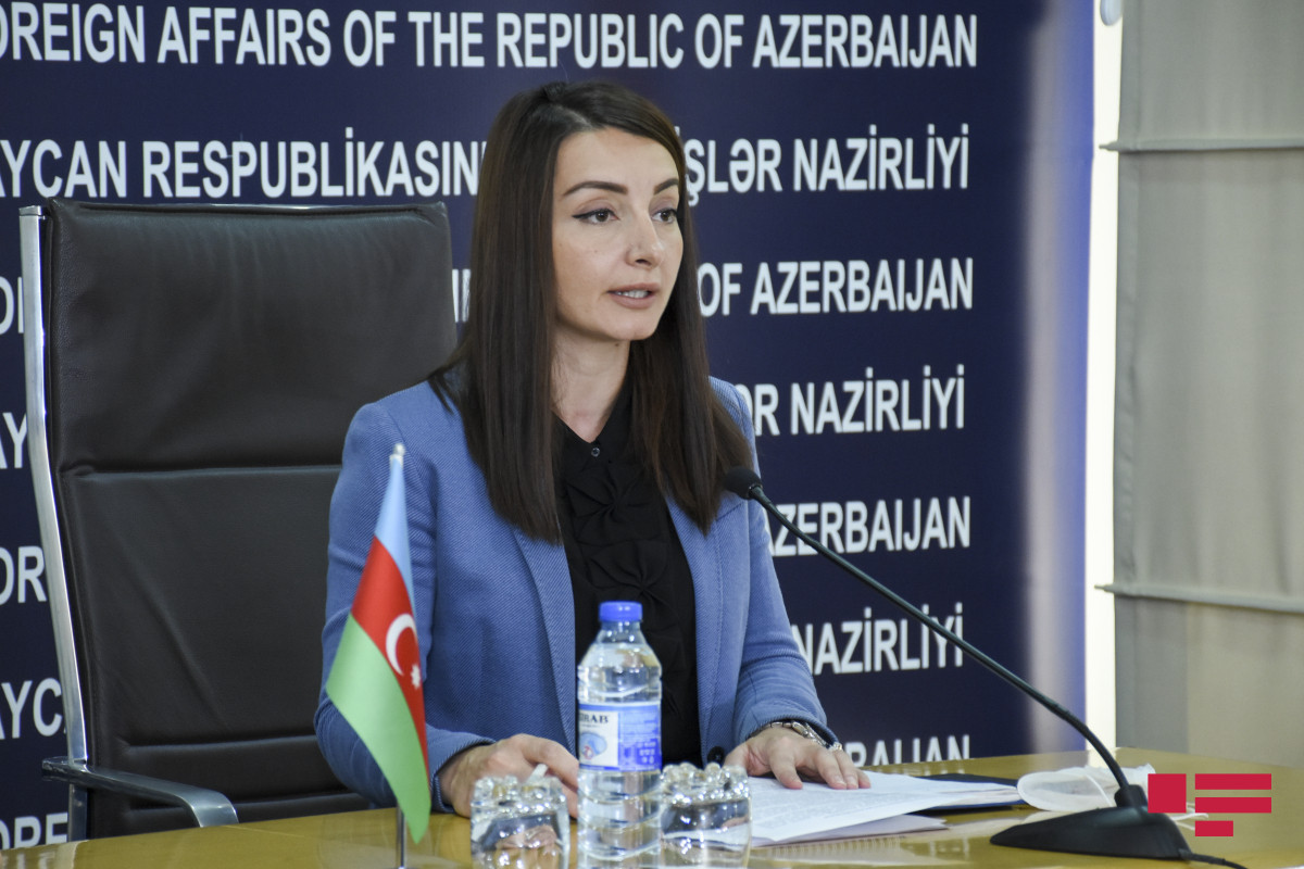 Leyla Abdullayeva Spokesperson of Azerbaijani Foreign Ministry