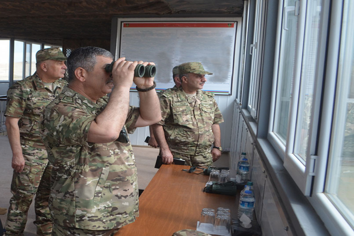 Defense Minister inquired about the progress of the Officers Advanced Professional Training and Improvement Courses