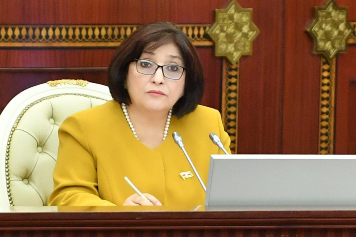 Speaker of the Milli Majlis of Azerbaijan Sahiba Gafarova