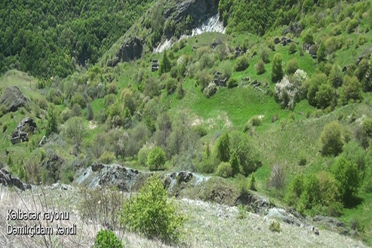 Azerbaijani MoD releases video footage of the Damirchidam village of the Kalbajar region-VIDEO 