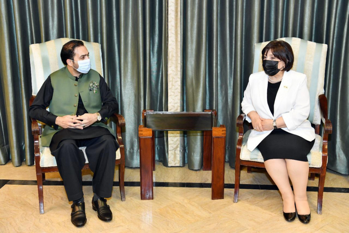 Chair of Azerbaijani Milli Majlis is on a visit to Pakistan