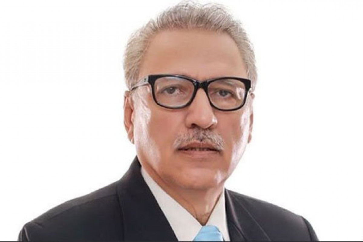 President of Islamic Republic of Pakistan  Arif Alvi 
