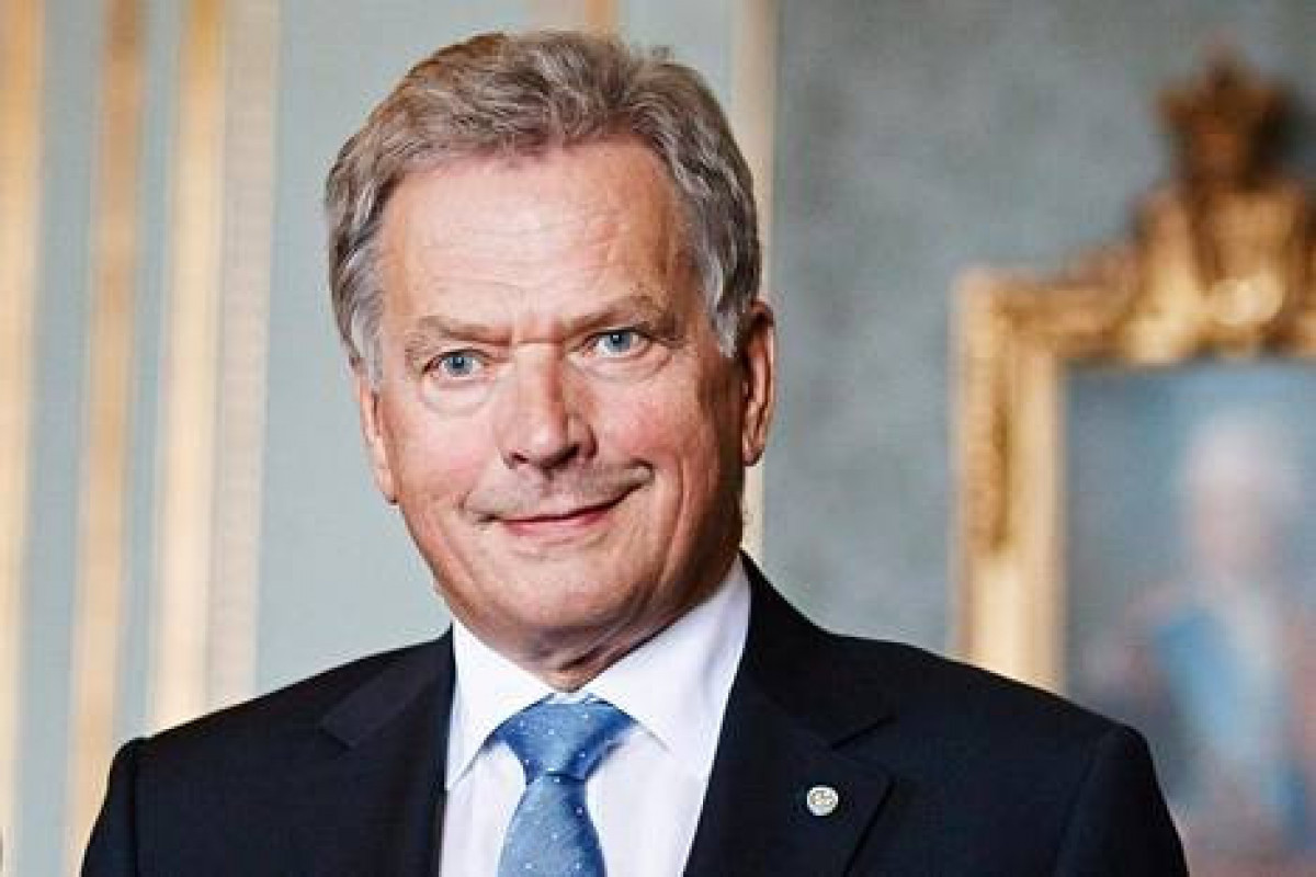 President of the Republic of Finland Sauli Niinistö 