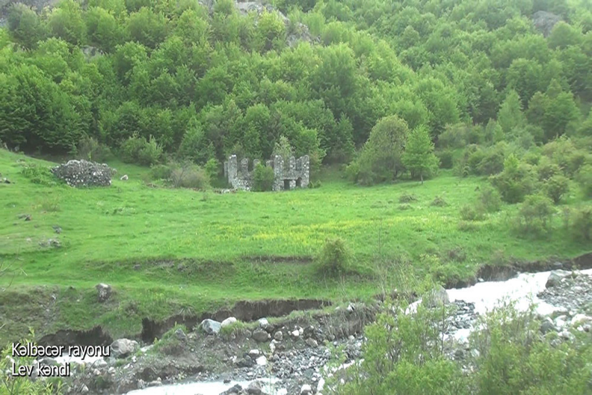 Azerbaijani MoD released video footage of the Lev village of the Kalbajar region-VIDEO 