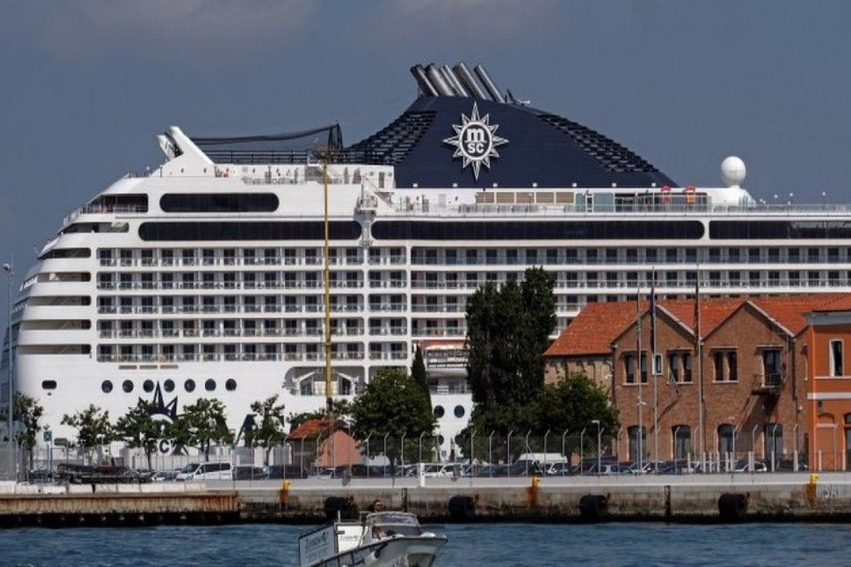 First cruise ship arrives in Venice since pandemic began
