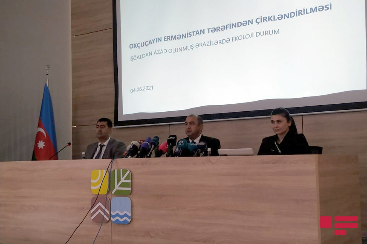 MENR: Situation in Armenian-contaminated Okhchuchay reached level of ecological disaster