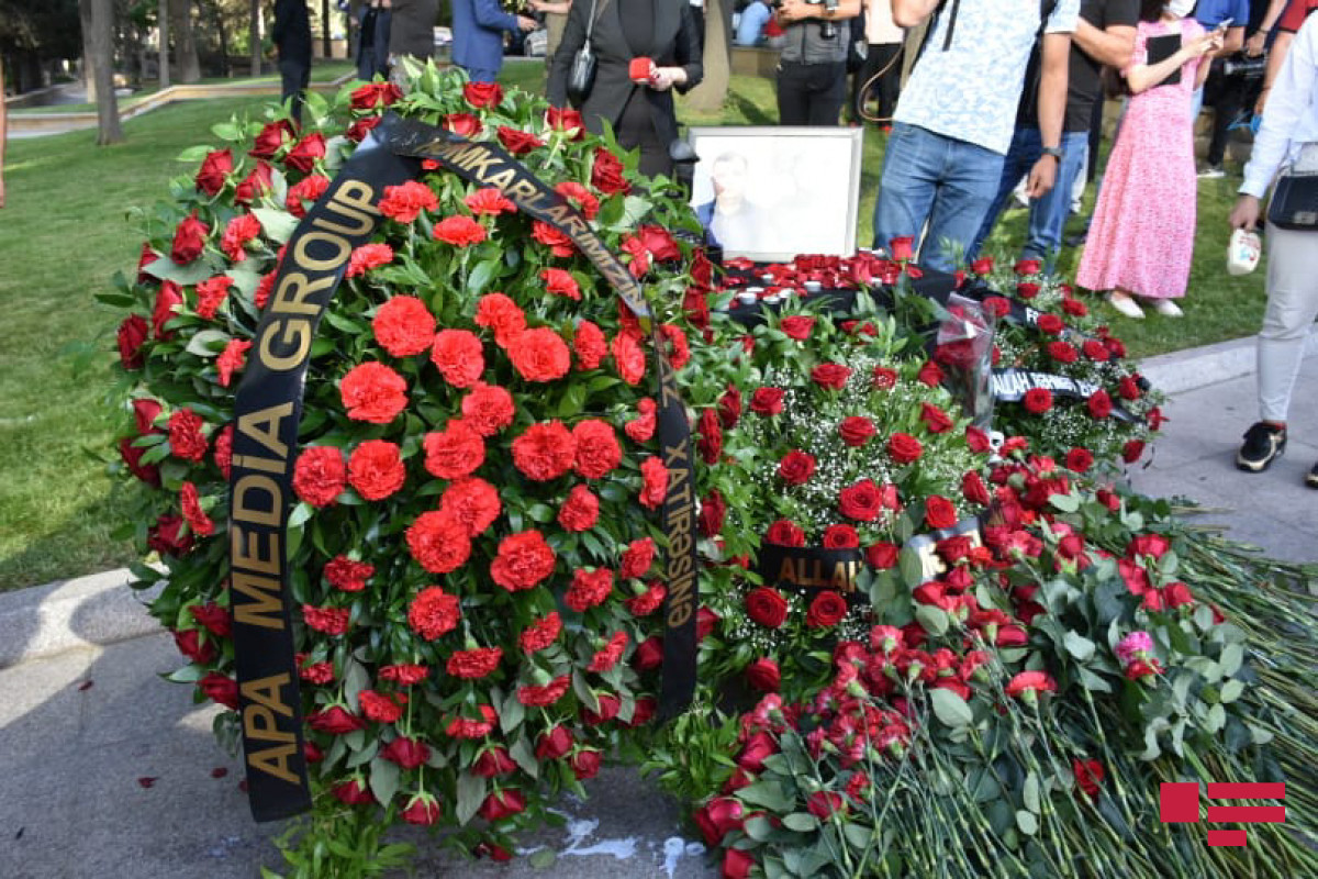 Employees of APA Media Group commemorated media workers, martyred in Kalbajar-PHOTO 