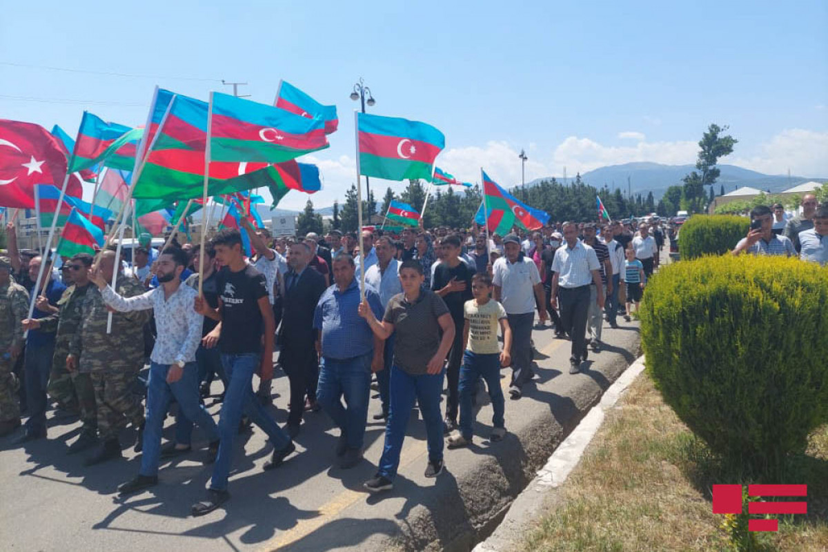 Martyr of Patriotic War Eldaniz Verdiyev buried in Goygol district -PHOTO -UPDATED 