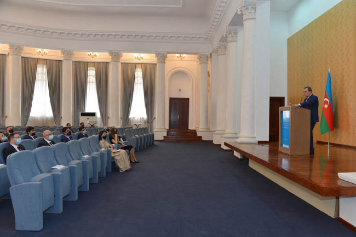 Jeyhun Bayramov met with diplomats sent abroad on a rotation basis