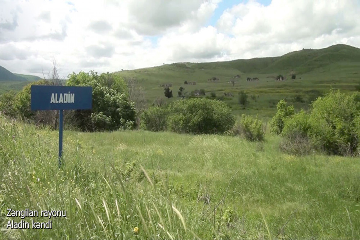 Azerbaijani MoD released video footage of the Aladin village of the Zangilan region-VIDEO 