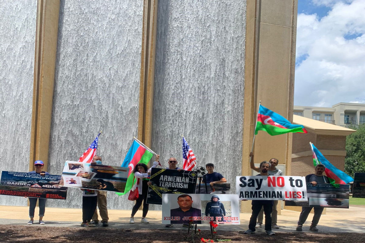 Protest rally held in Texas regarding Armenia