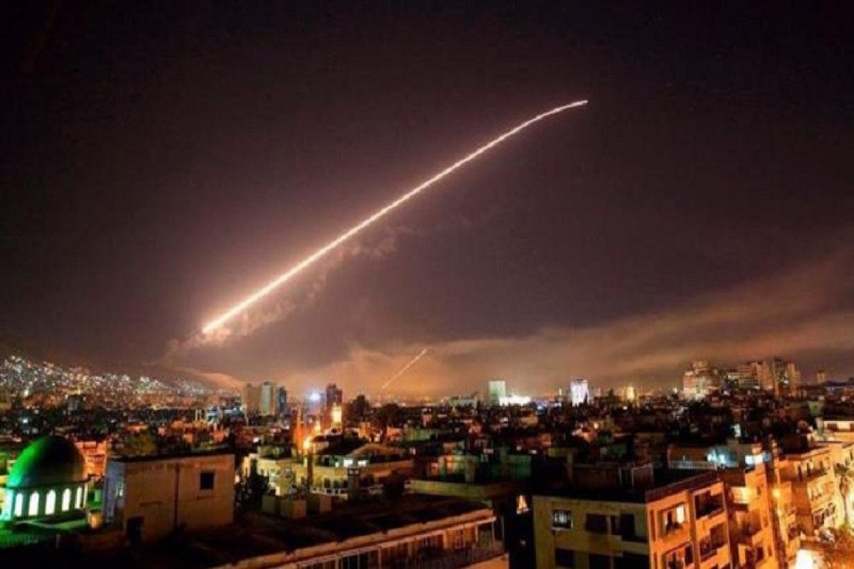 Syria intercepts Israeli missile strike over Damascus -state media