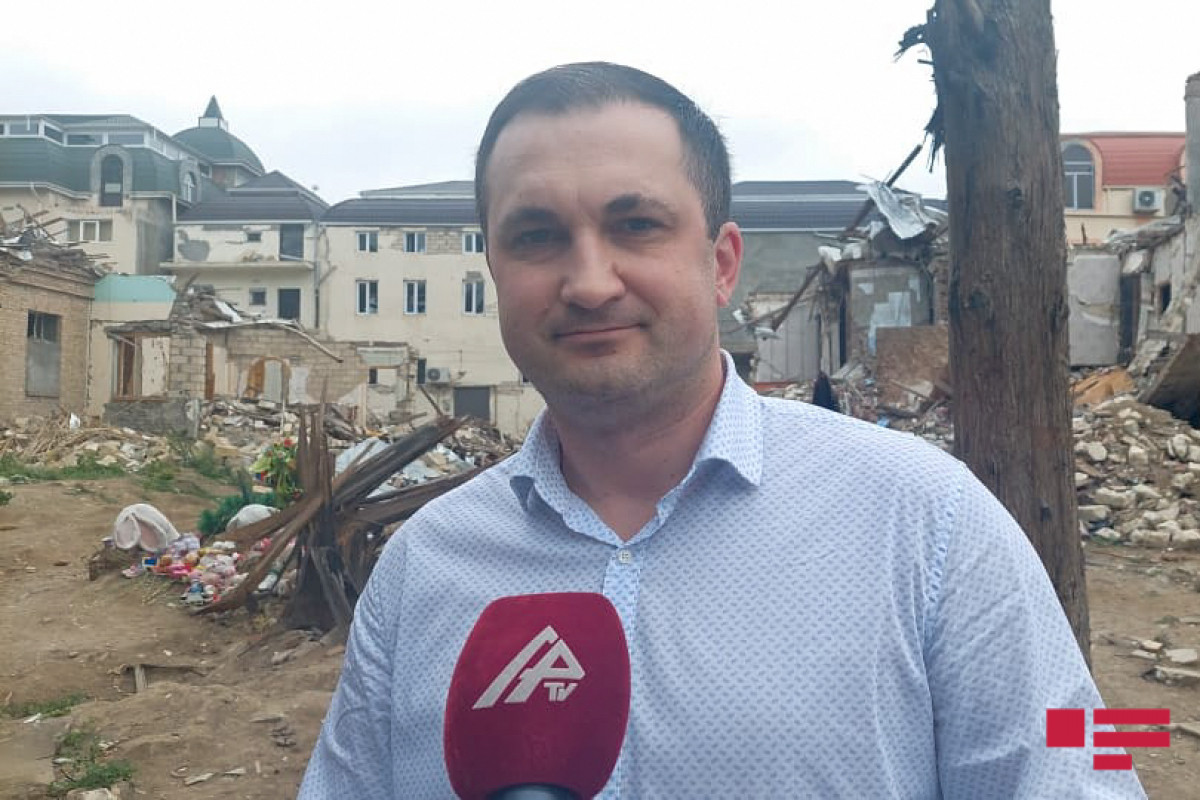 Member of Latvian Saeima Roman Naudinsh is in Ganja