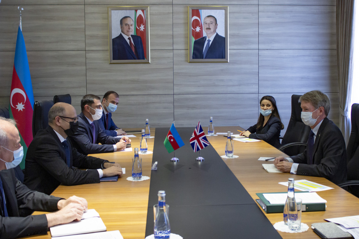 Azerbaijan's Energy Minister meets with UK Ambassador