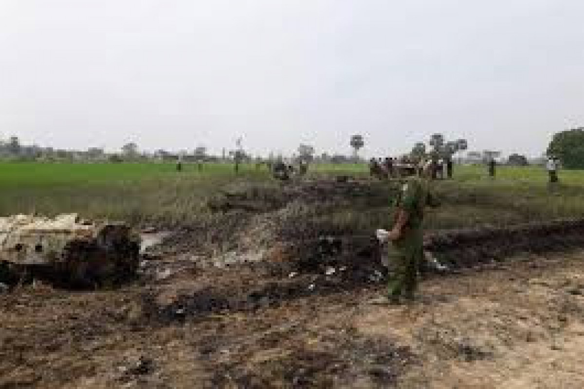 12 reportedly killed in Air Force plane crash in Myanmar