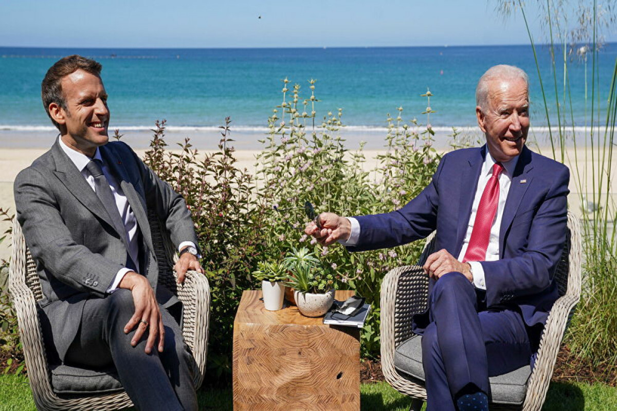 US's Biden, France's Macron discuss Russia, China as policy priorities, White House says