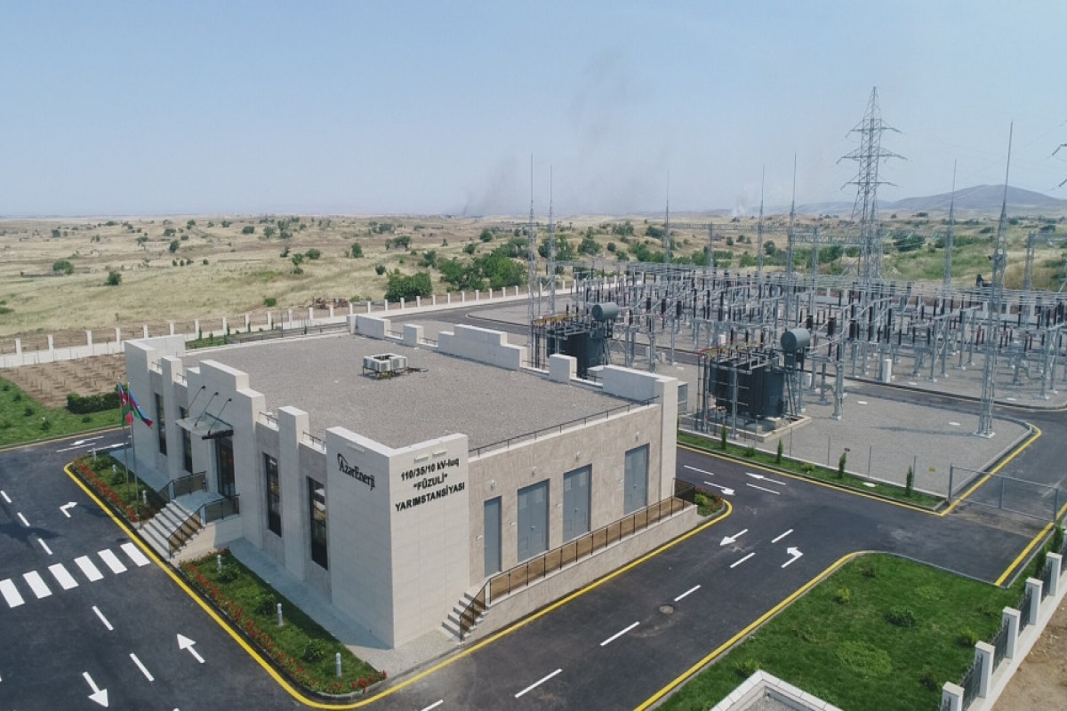 President Ilham Aliyev inaugurated “Fuzuli” substation