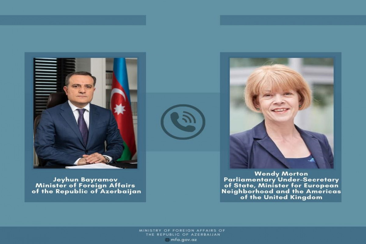 Azerbaijani FM held phone conversation with UK Minister of State