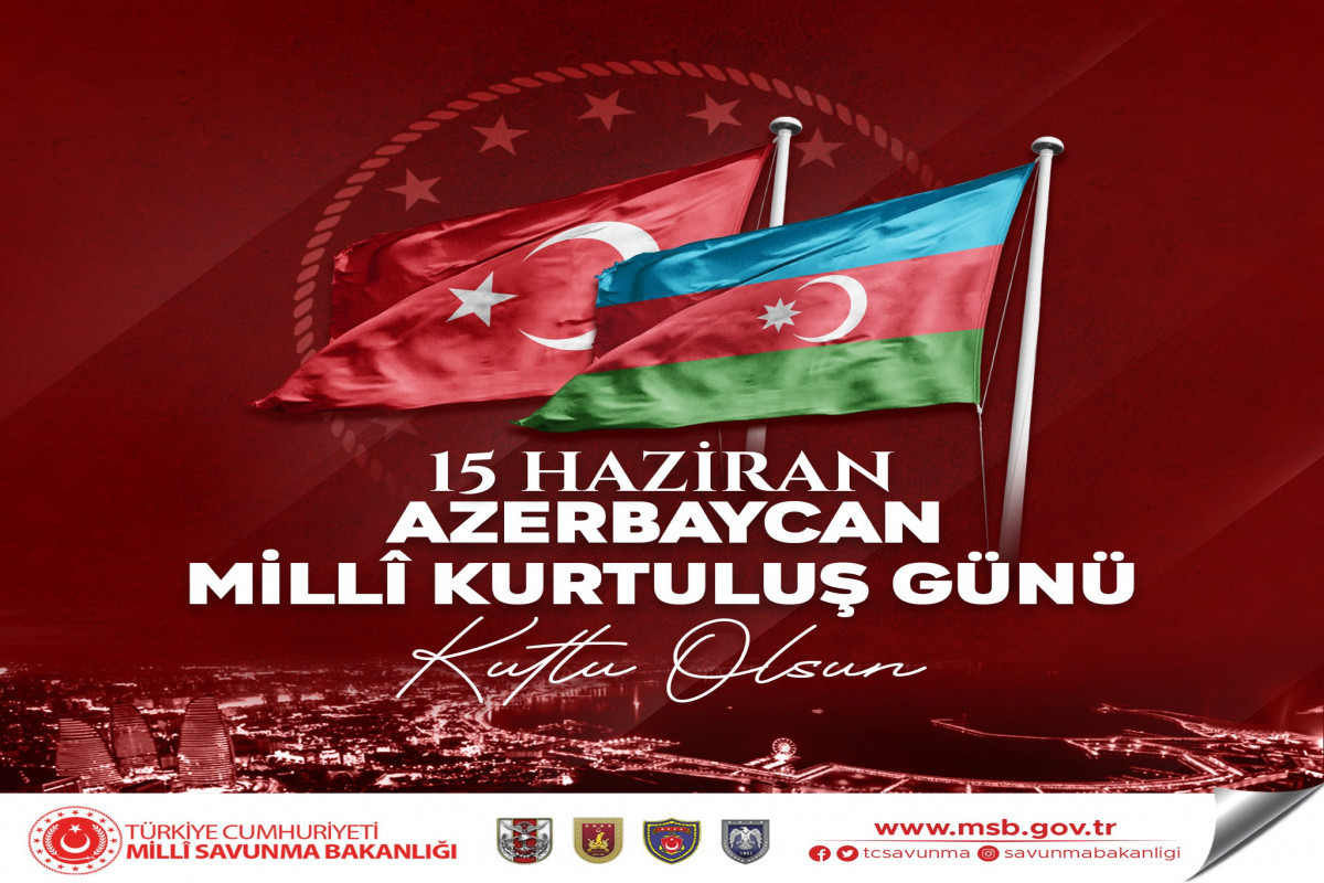 Turkish MoD congratulates Azerbaijani people on occasion of National Salvation Day