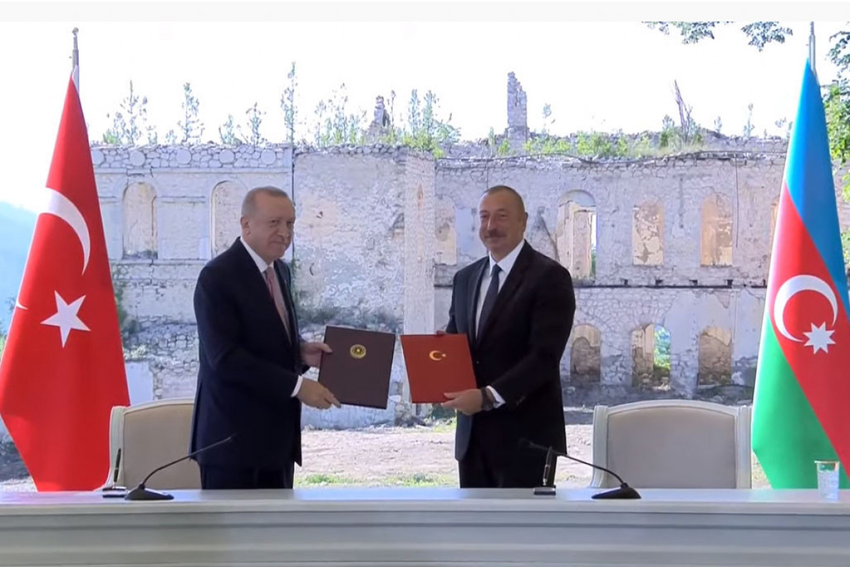 Azerbaijan, Turkey signed Shusha Declaration on allied relations