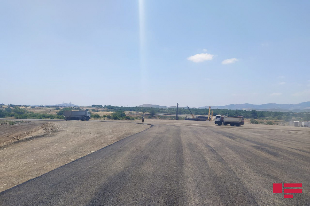 State Agency: 75-80% of works on construction of Ahmedbeyli-Fuzuli-Shusha- Victory road completed