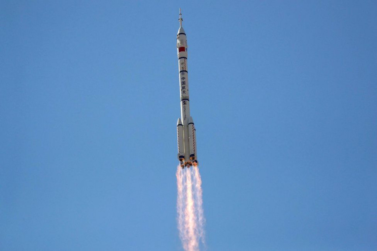 First crew blasts off to new China space station