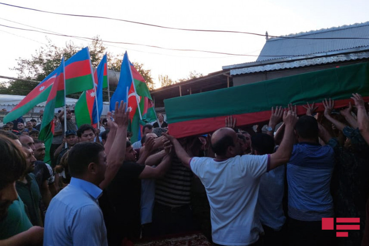 Azerbaijani serviceman, died in traffic accident in Lachin, buried in Tovuz-PHOTO 