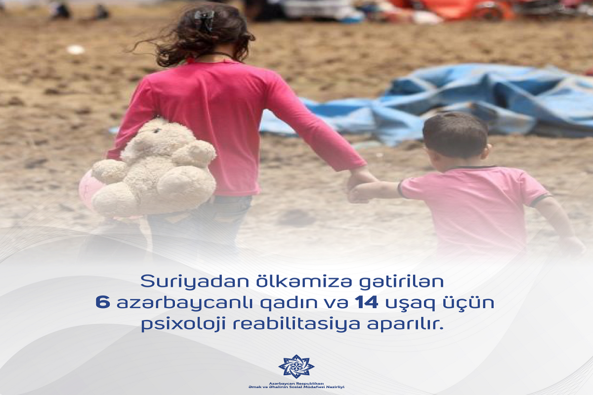 Rehabilitation of 6 women and 14 children brought from Syria is underway, Ministry says