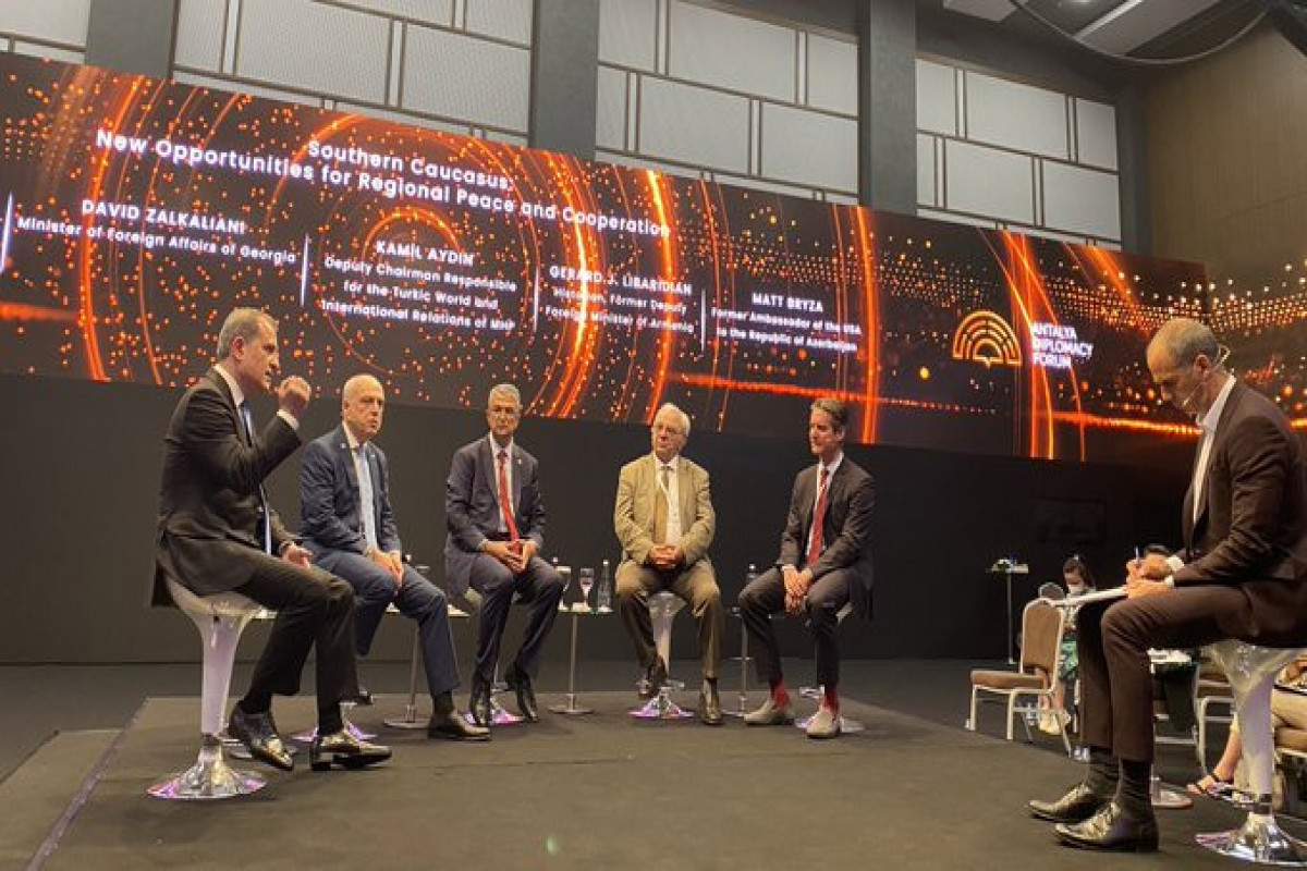 Jeyhun Bayramov attended discussion panel on sidelines of Antalya Diplomacy Forum-UPDATED 