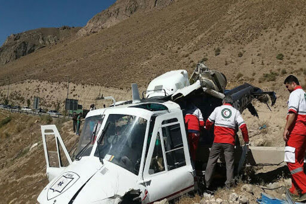 Crash of a helicopter carrying ballot boxes in southwestern Iran-UPDATED 