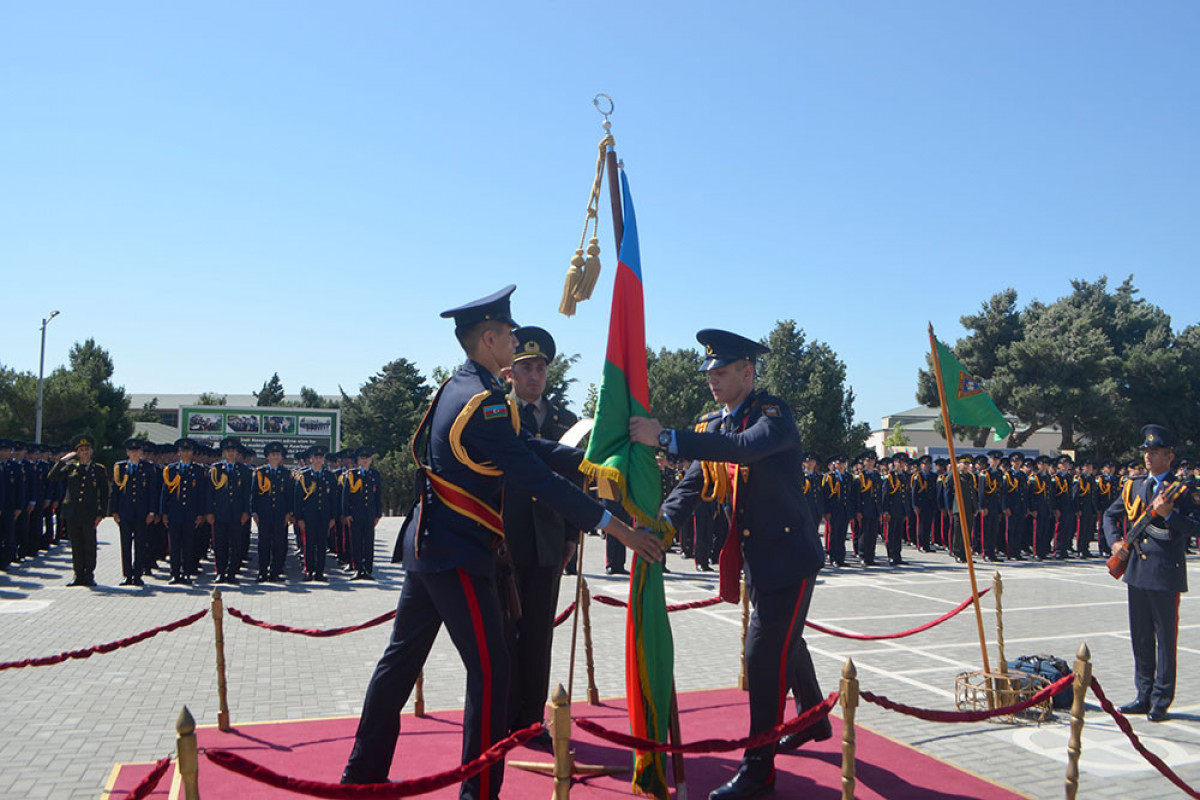 Another graduation ceremony of cadets held at the Military Lyceum named after Jamshid Nakhchivanski